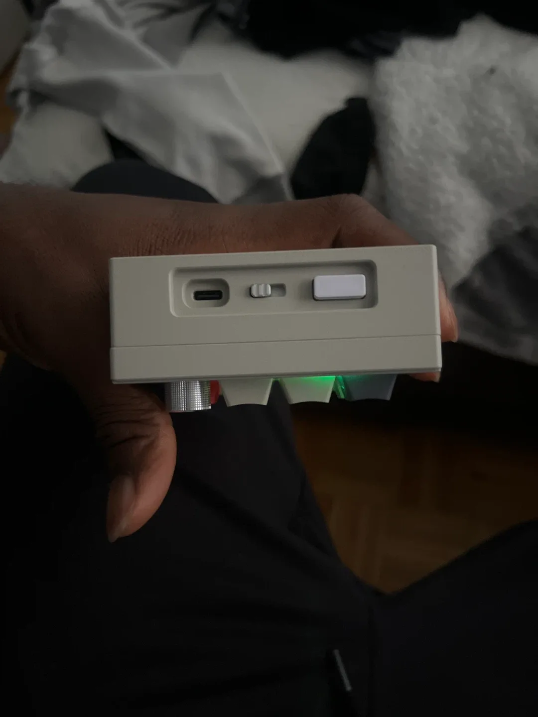 New V21v2 20% GMK Triple Modes CNC Aluminum Numeric Keyboard image indicator(4)