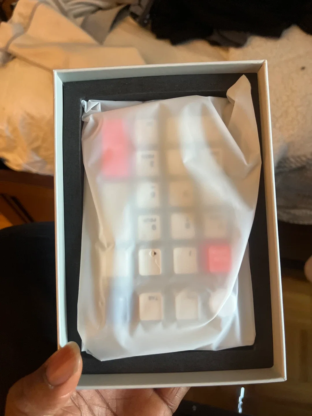 New V21v2 20% GMK Triple Modes CNC Aluminum Numeric Keyboard image indicator(2)