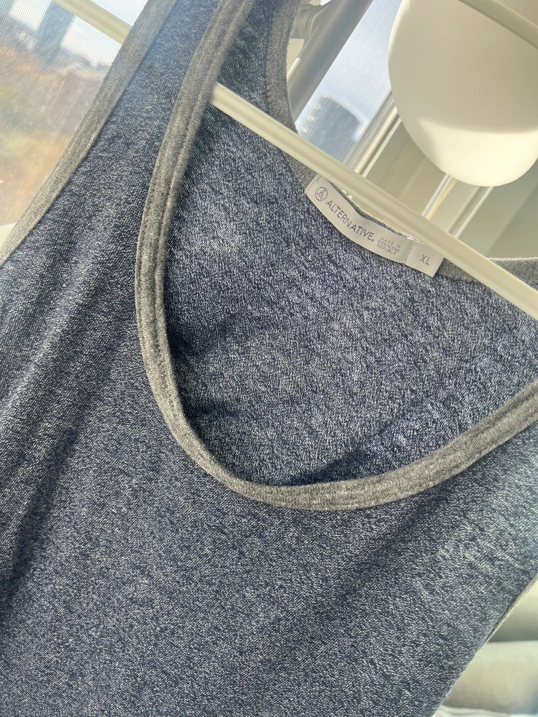 Men’s blue and grey Alternative Apparel Tank Top - XL - photo 2