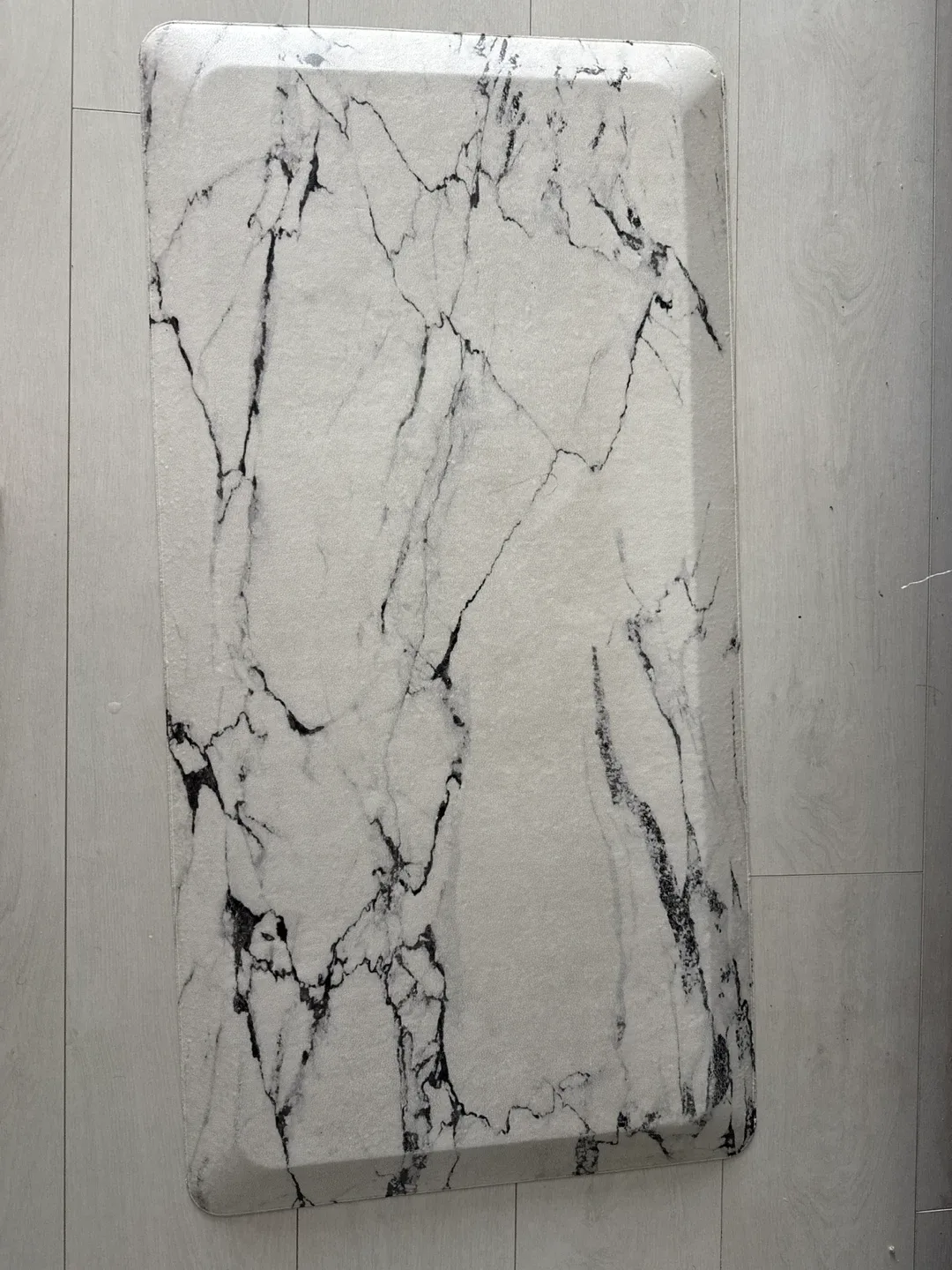 Marble Patterned Kitchen Mat (used ) image indicator(5)