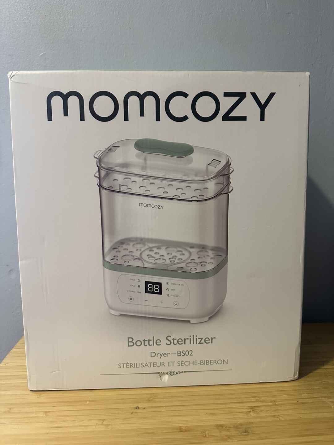 Momcozy Bottle Sterilizer Dryer - Like New!