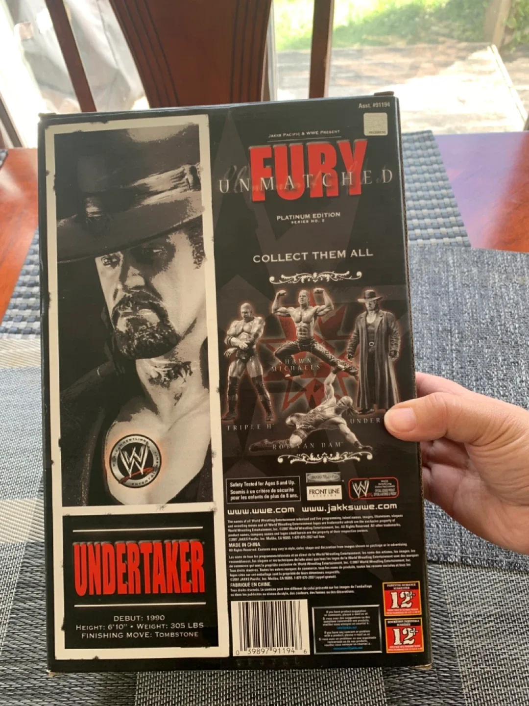 WWE: NEW Undertaker Action Figure Unmatched Fury image indicator(2)