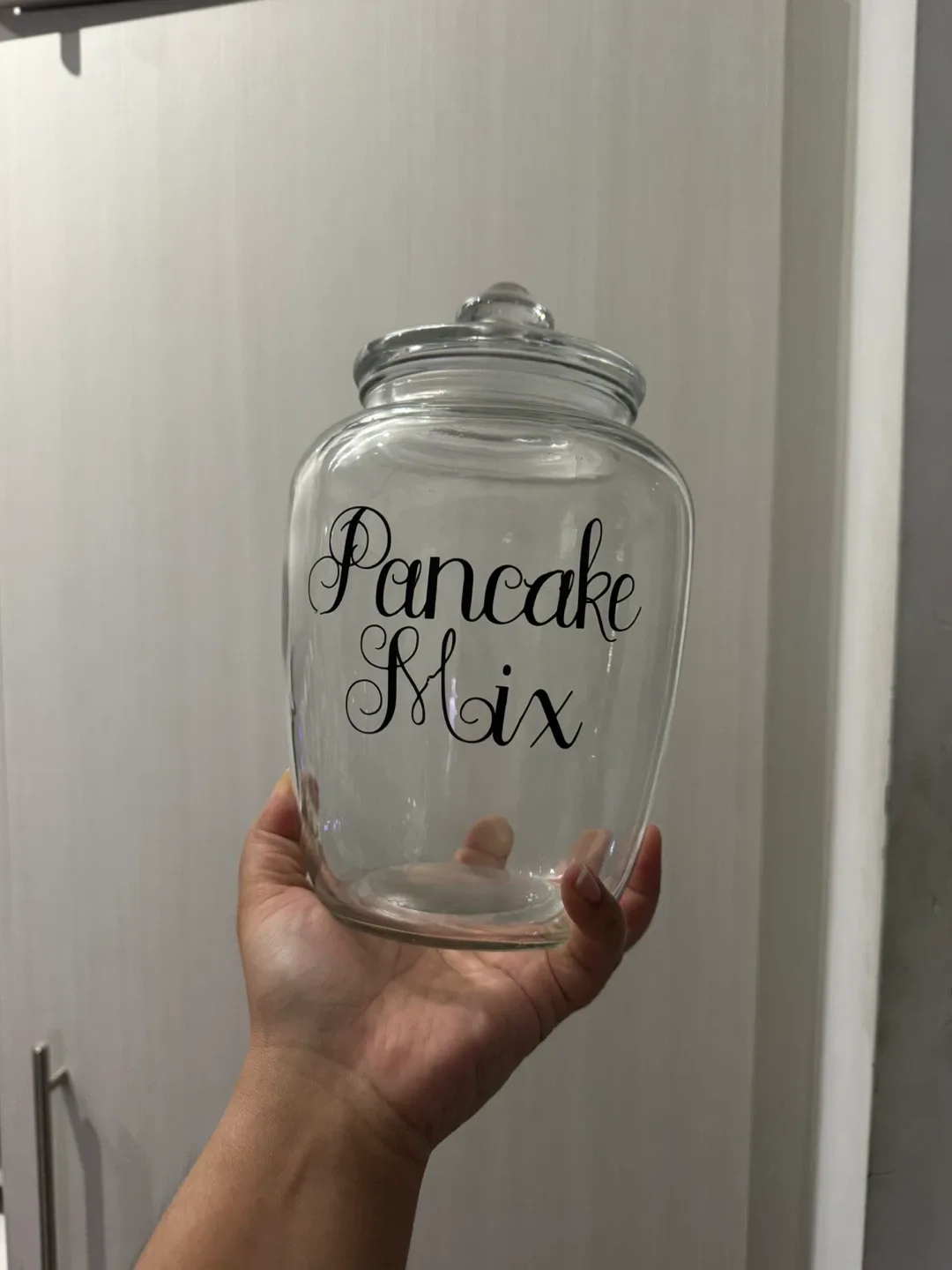Pancake Mix Glass Jar thumbnail