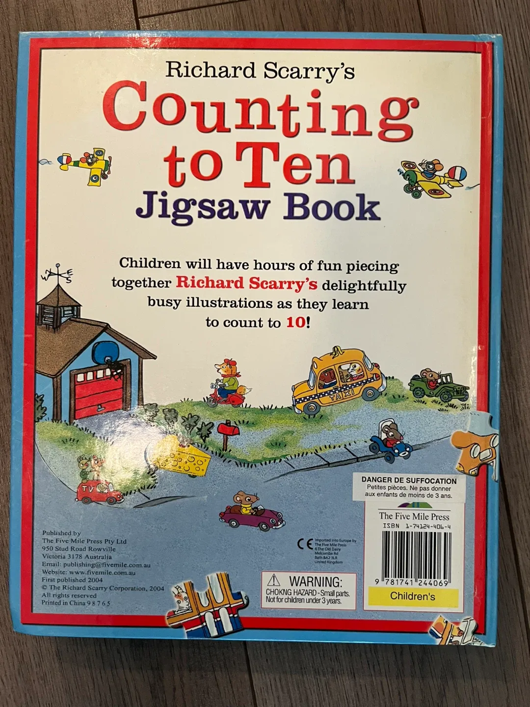 Richard Scarry's Counting to Ten Jigsaw Book image indicator(3)