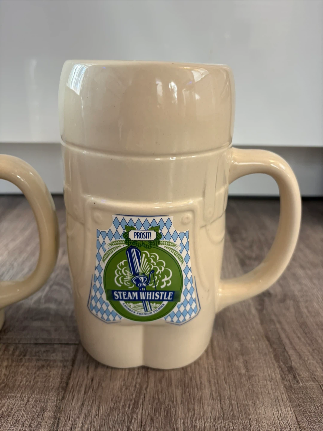 2 Steam Whistle PROSIT Beer  Mug 48 ounce Stein - photo 3