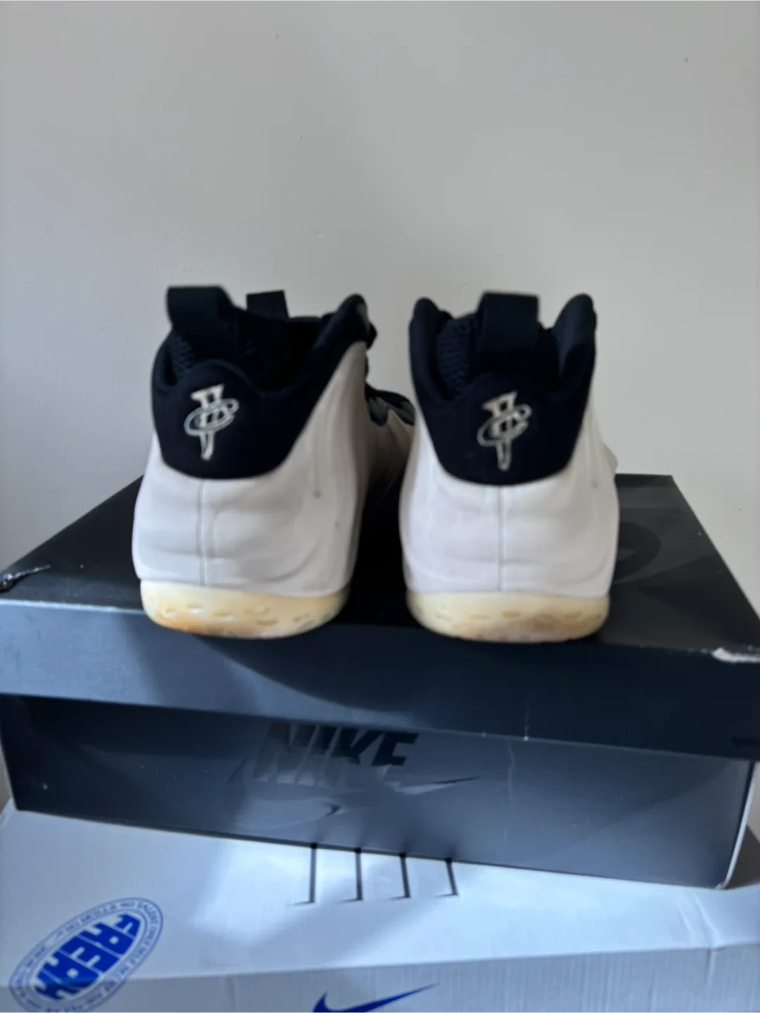 Nike Air Foamposite One Premium Pearl White Size 12 image indicator(5)