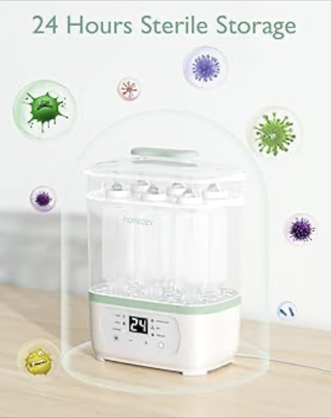 Momcozy Bottle Sterilizer Dryer - Like New! - photo 5