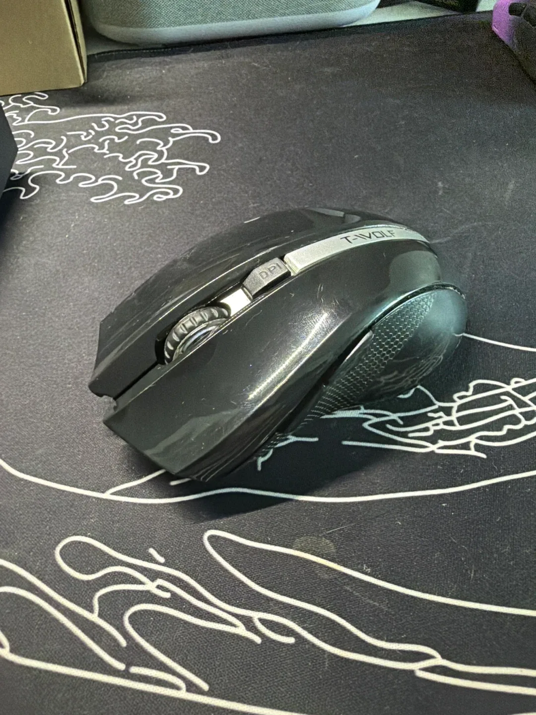 🥕 T-WOLF Q5 Silent Wireless Mouse 2.4Ghz 🥕 thumbnail