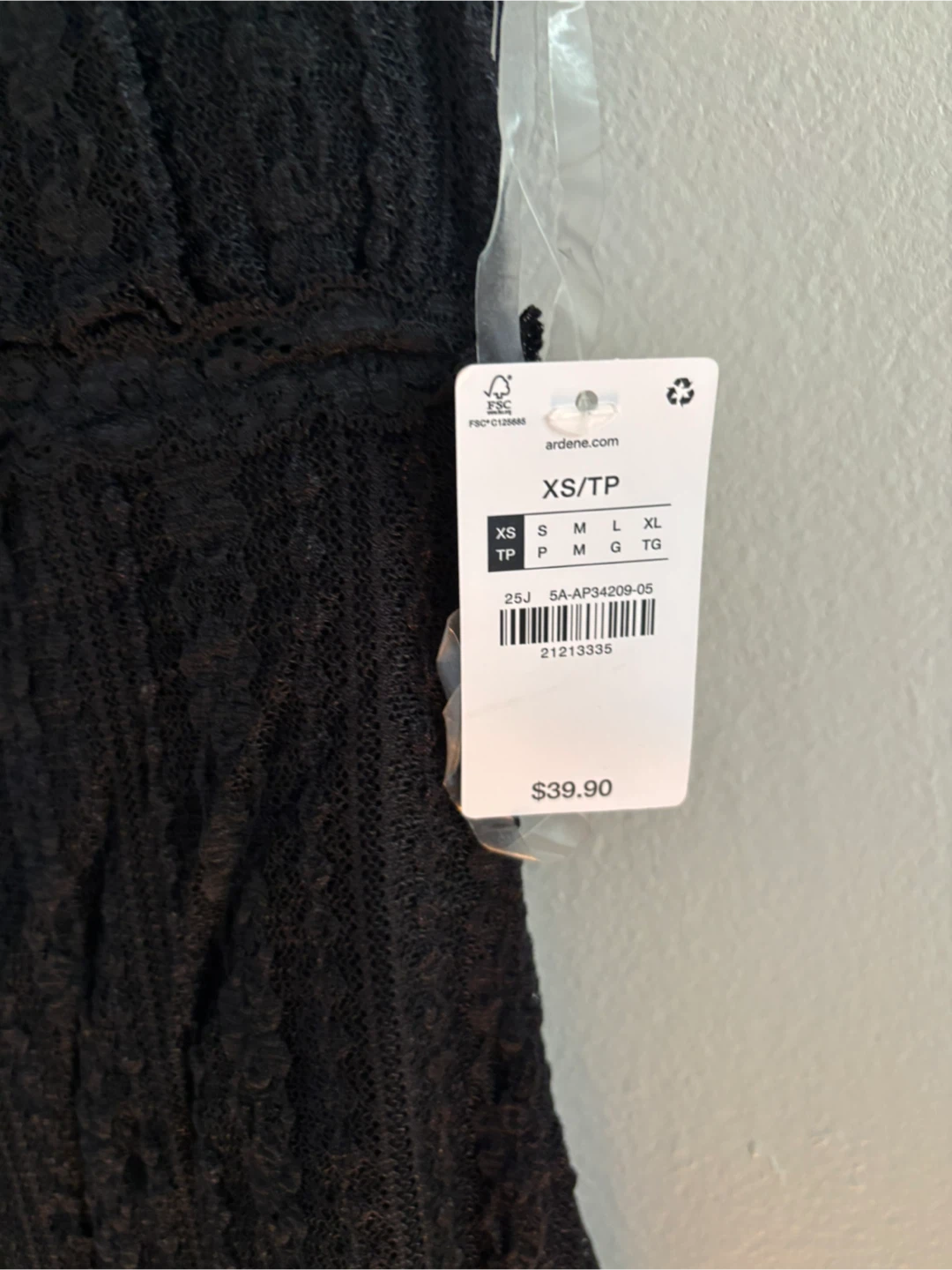 Black Dress - Size XS-S
