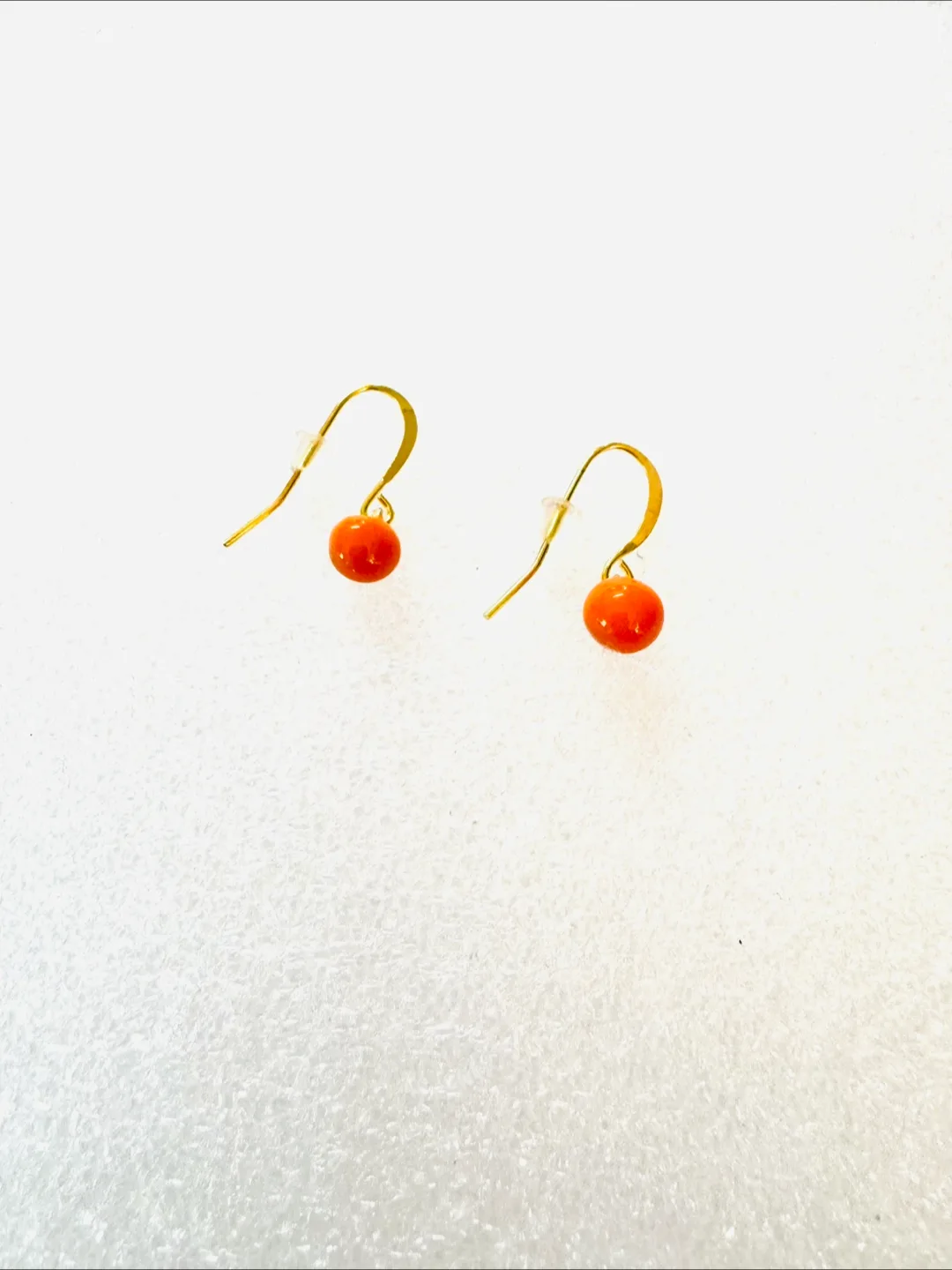 🥕Mini Pumpkin Enameled Dangle Earrings image indicator(4)