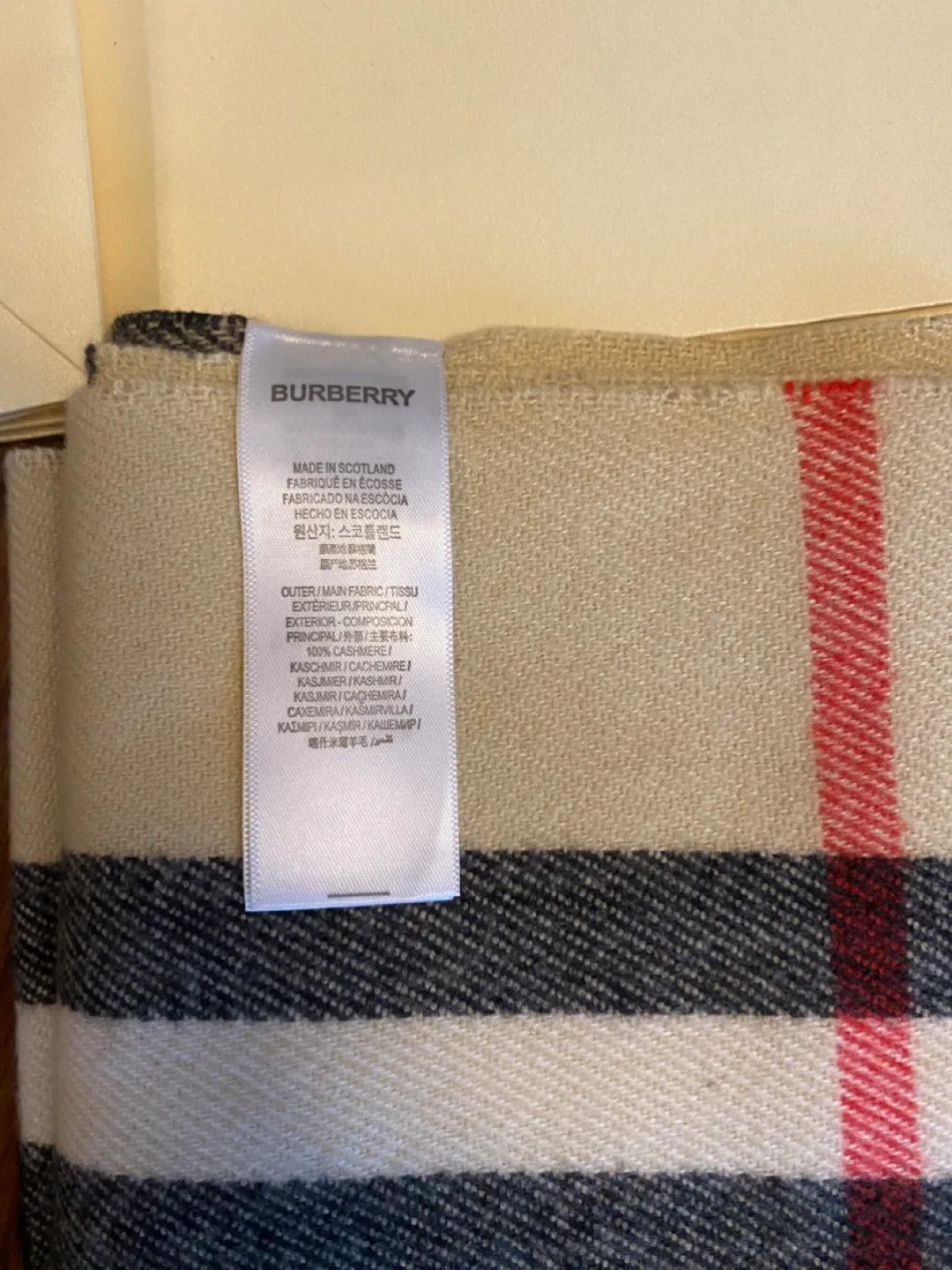 Burberry Scarf thumbnail