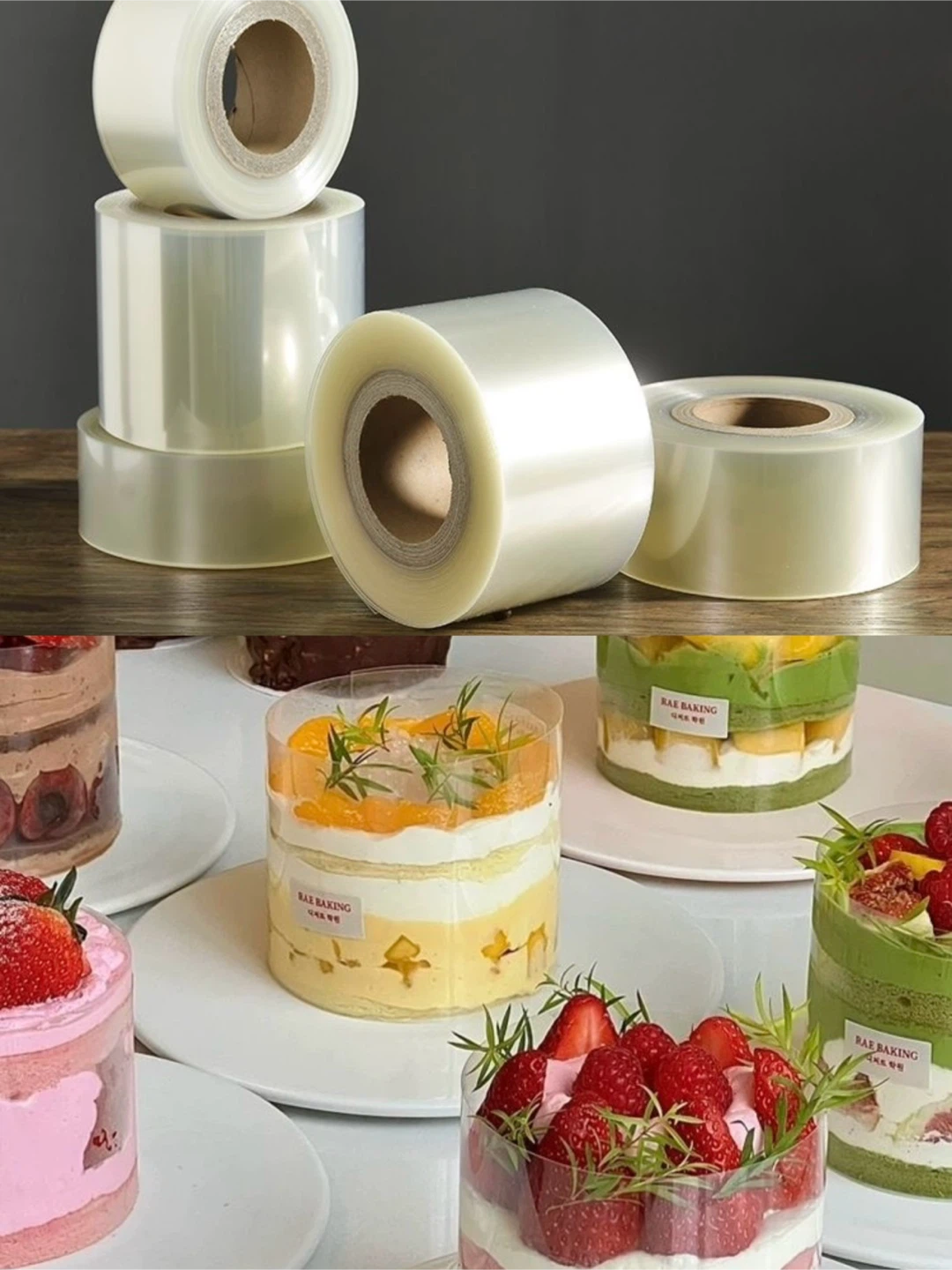 Cake Collar Rolls - Baking Supply
