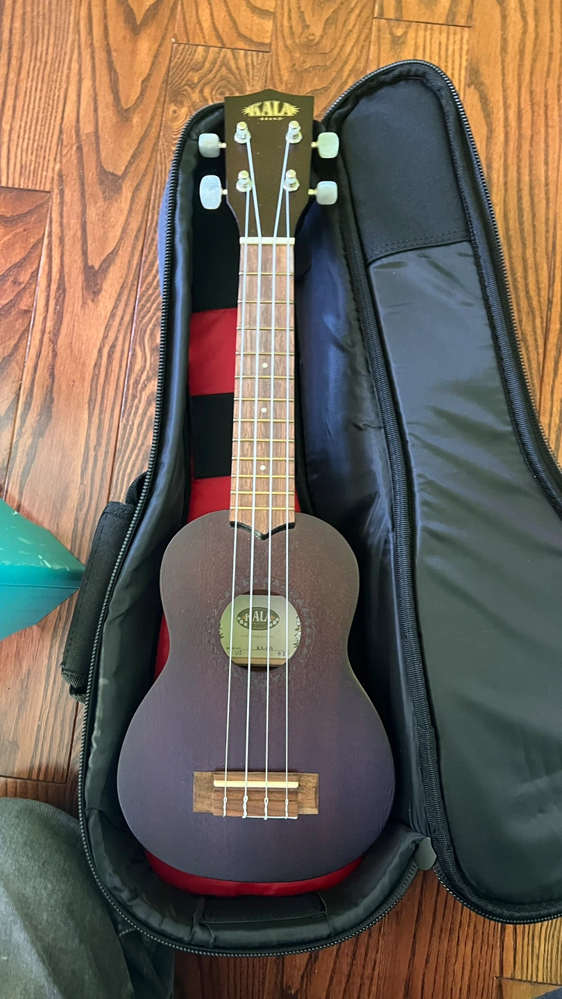 Ukulele with case - photo 2