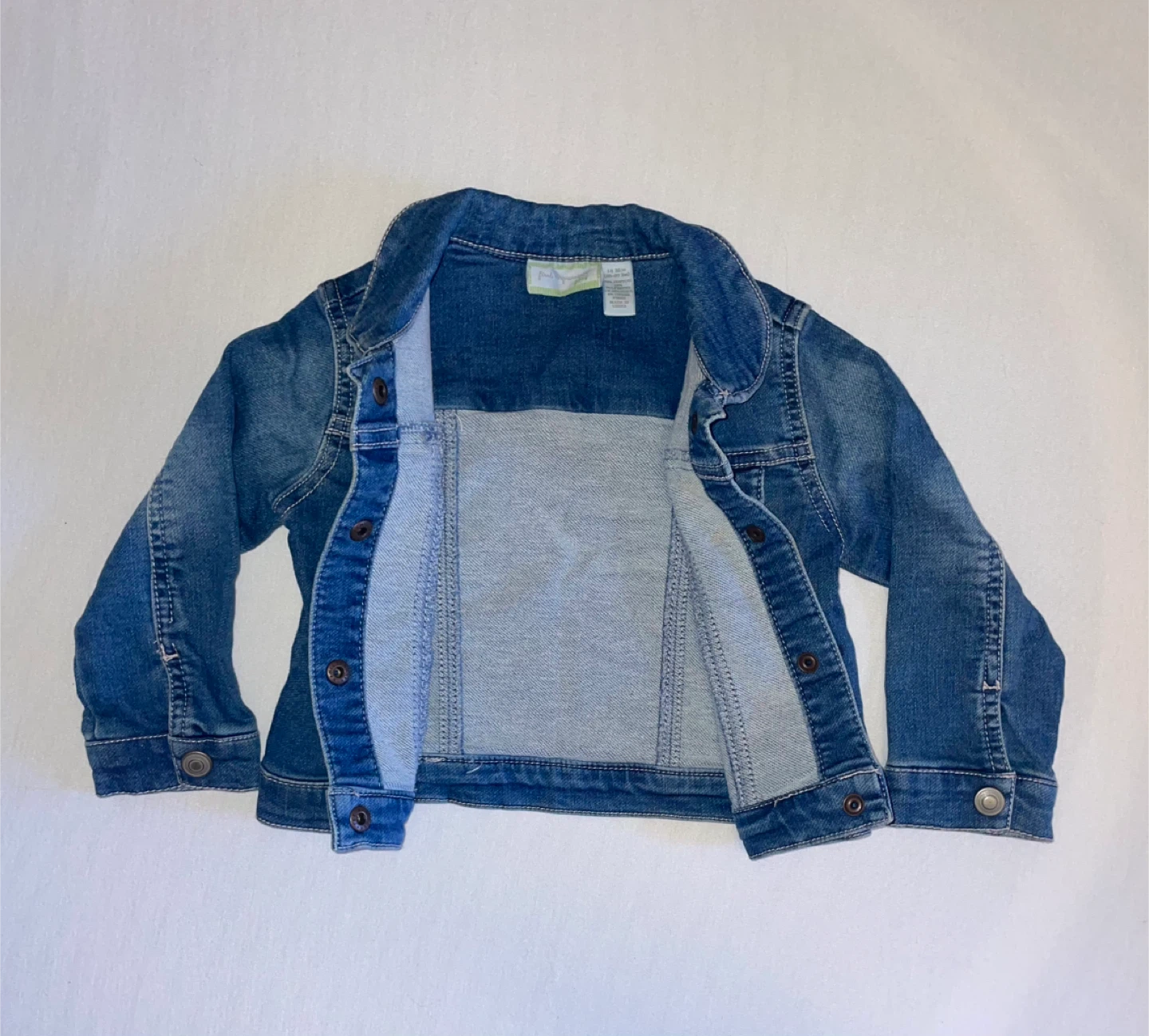 Girls soft denim jacket. Size 18 months - photo 2