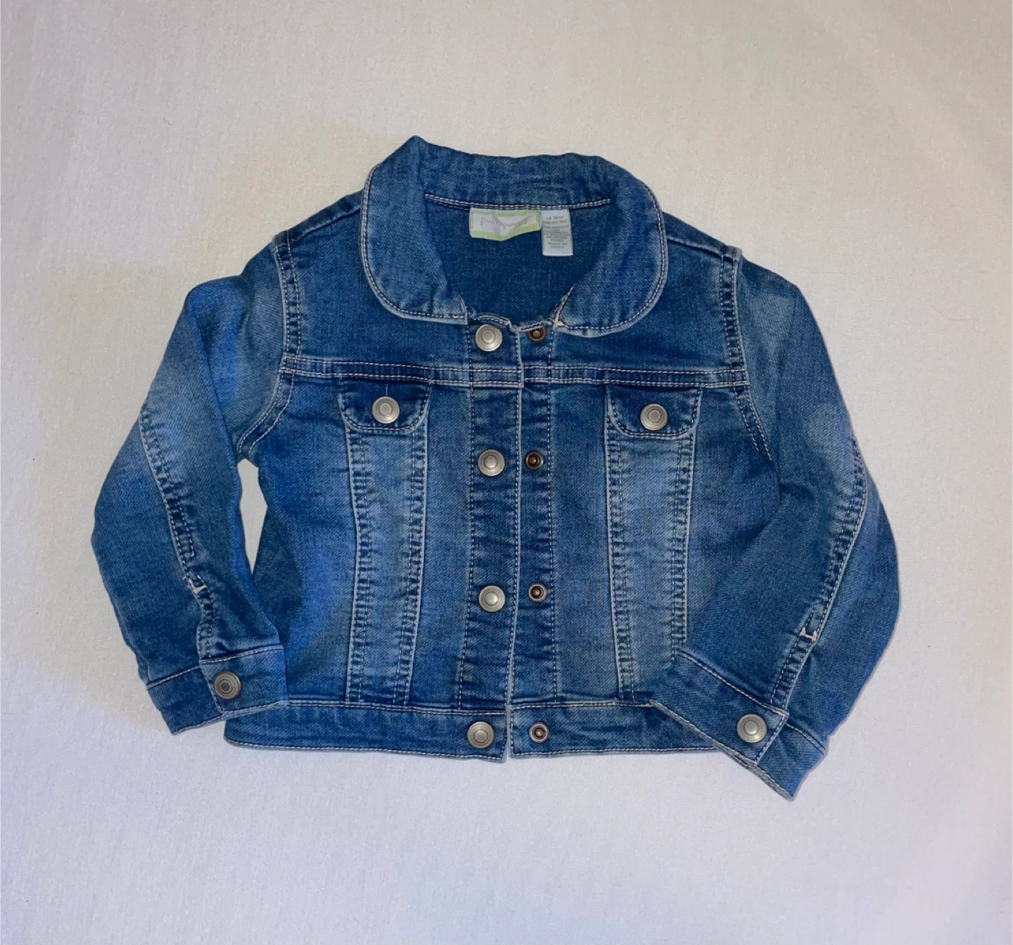 Girls soft denim jacket. Size 18 months