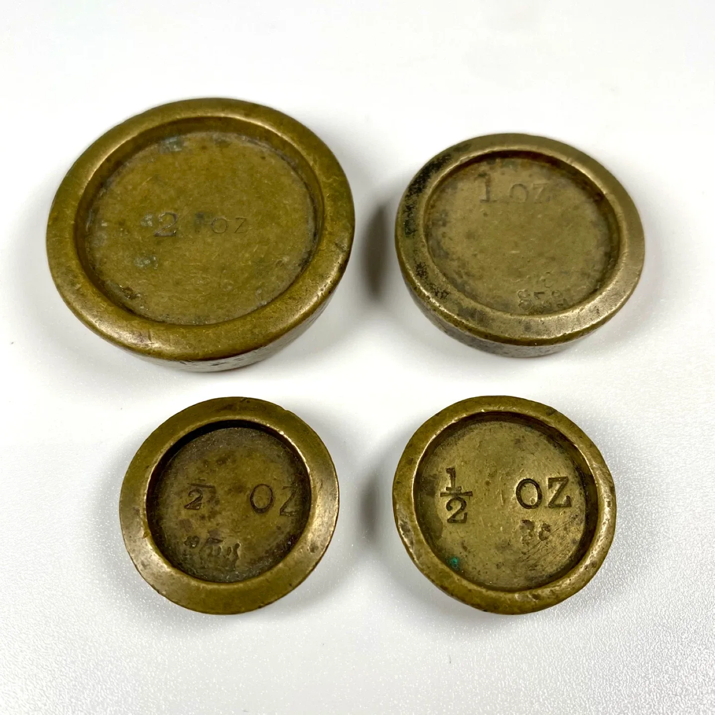 Antique Brass Postal Scale image indicator(7)