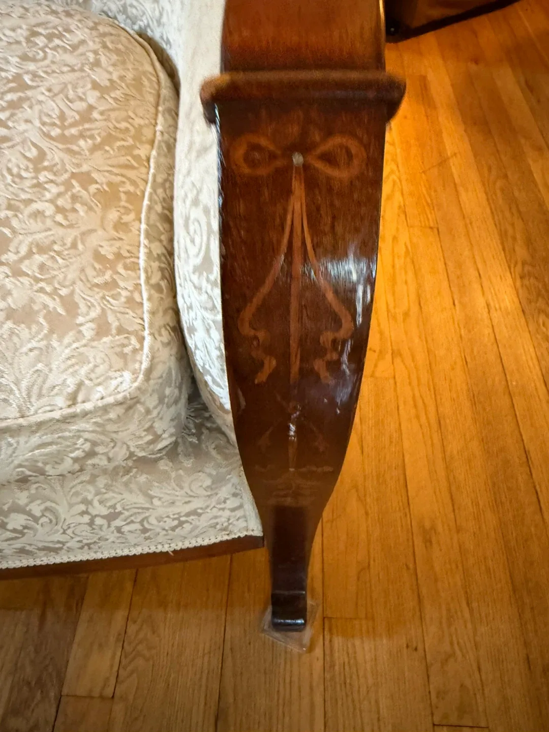 Antique Style Loveseat & Armchair Set image indicator(7)