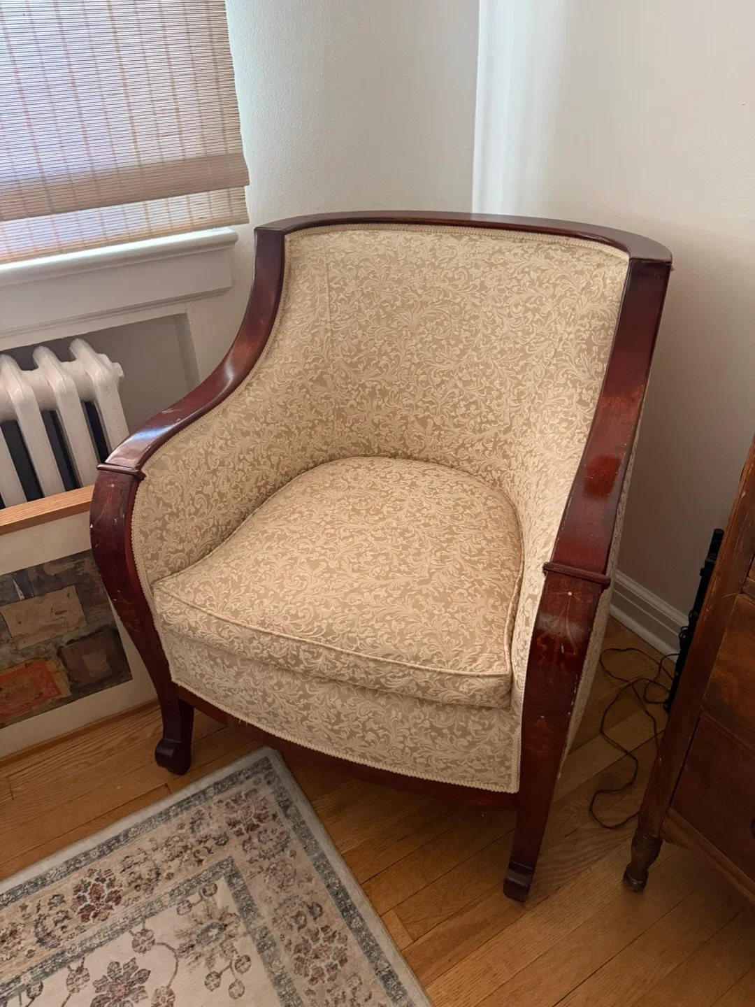 Antique Style Loveseat & Armchair Set image indicator(2)