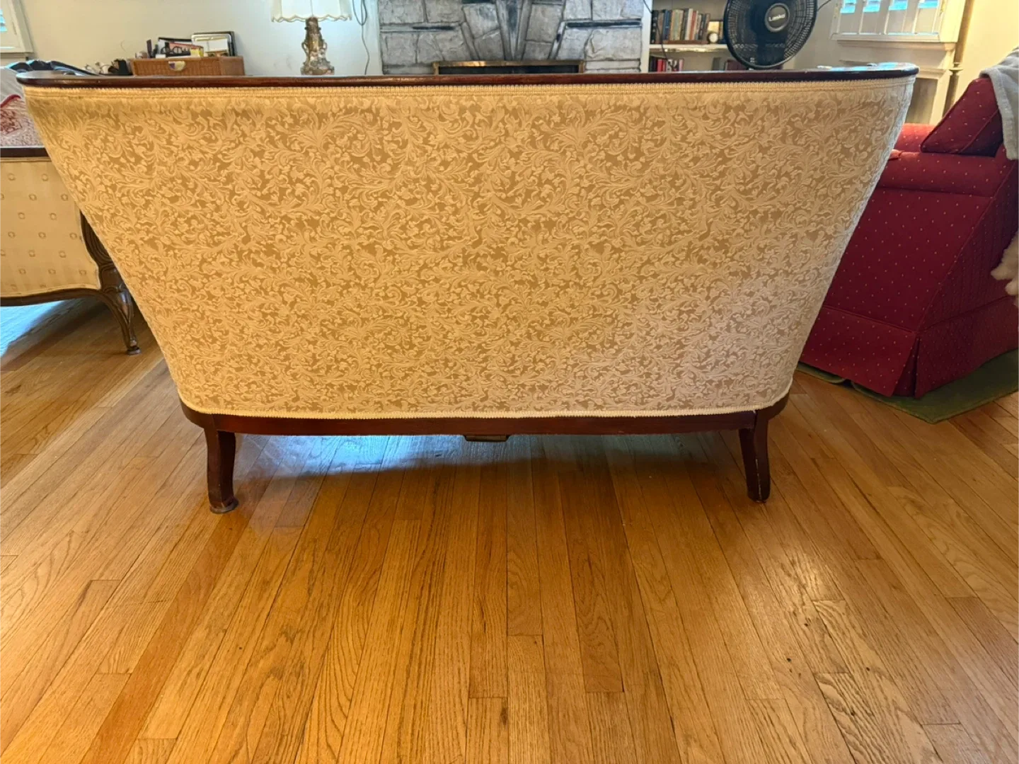 Antique Style Loveseat & Armchair Set image indicator(6)