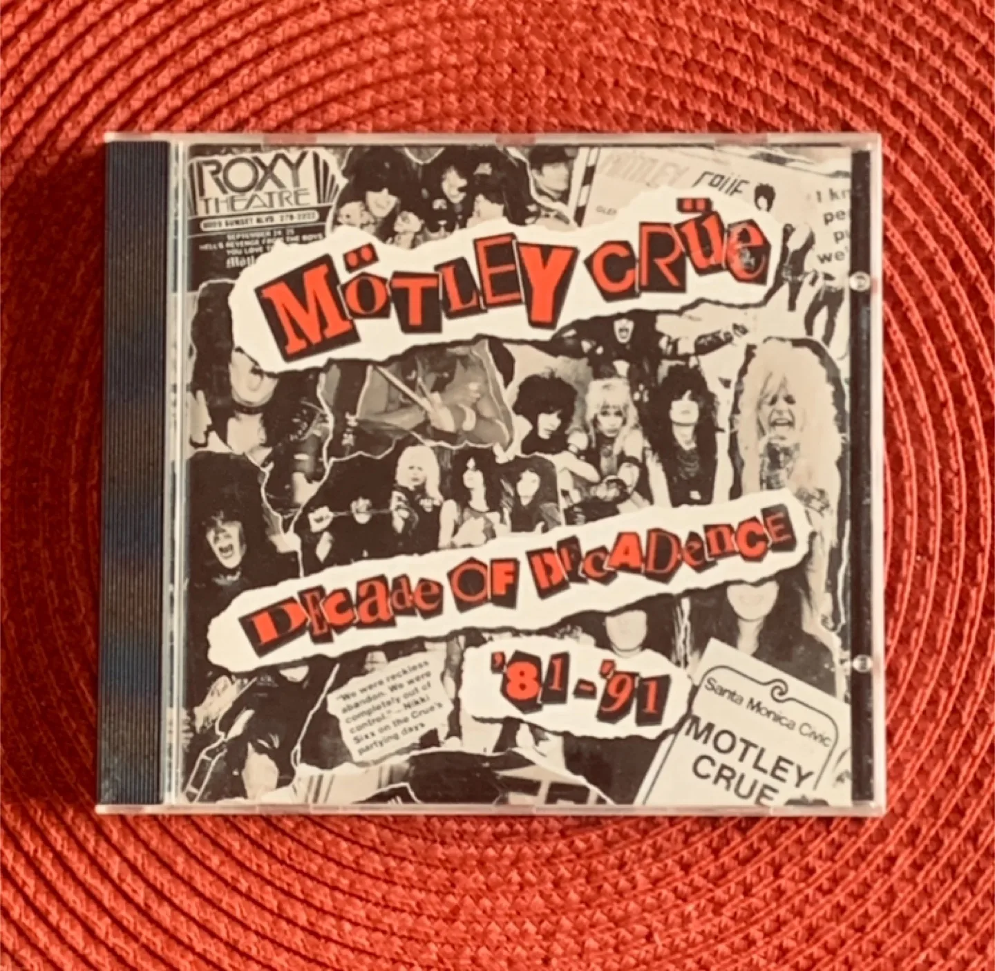 Mötley Crüe - Decade of Decadence '81-'91 CD thumbnail