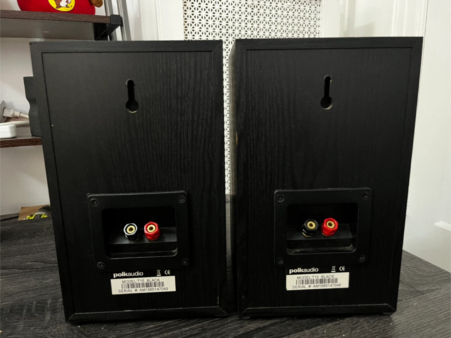 Polk Audio T15 Black Bookshelf Speakers - photo 2