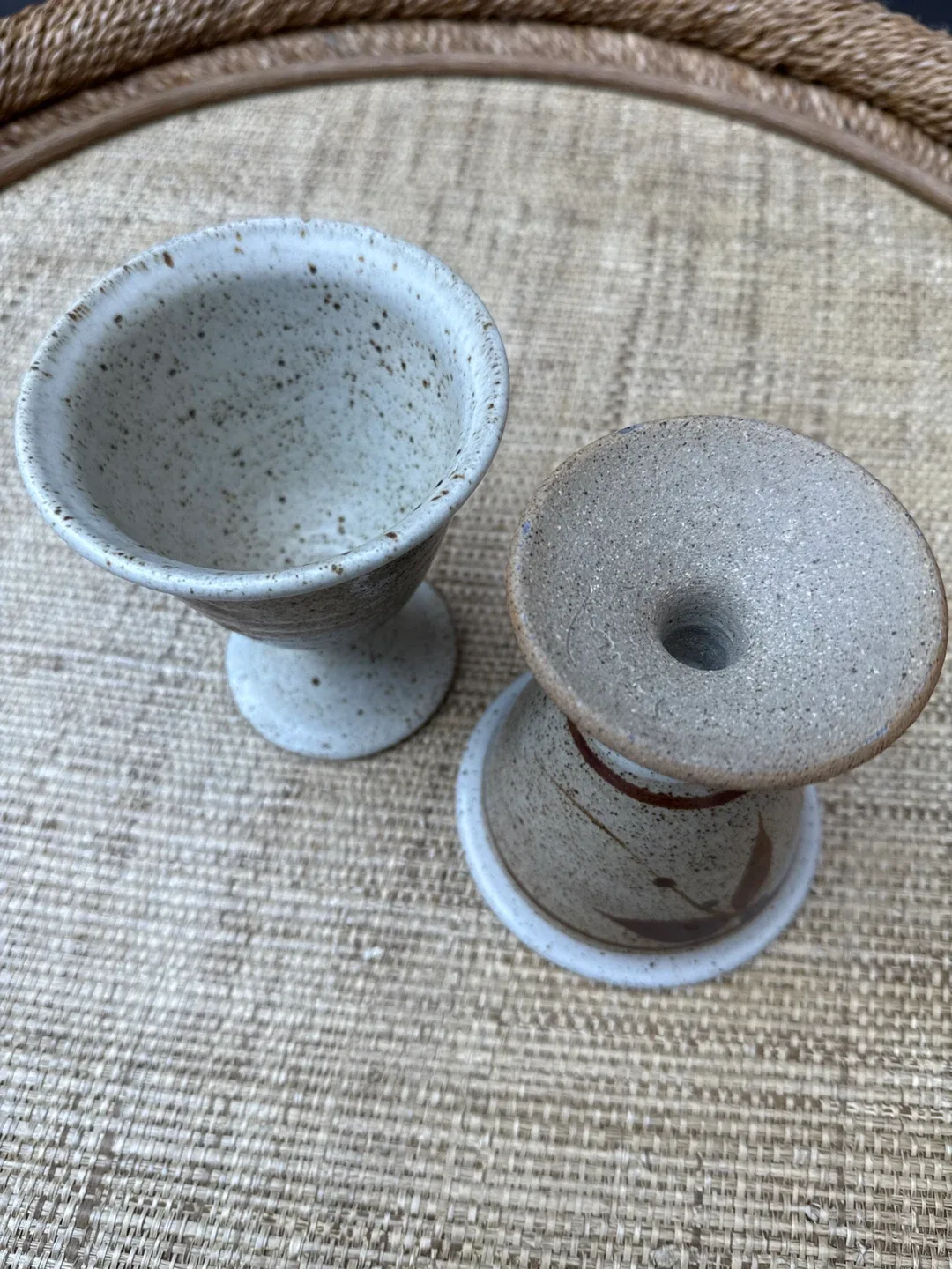 Handmade Ceramic Cups - Set of 2 image indicator(2)