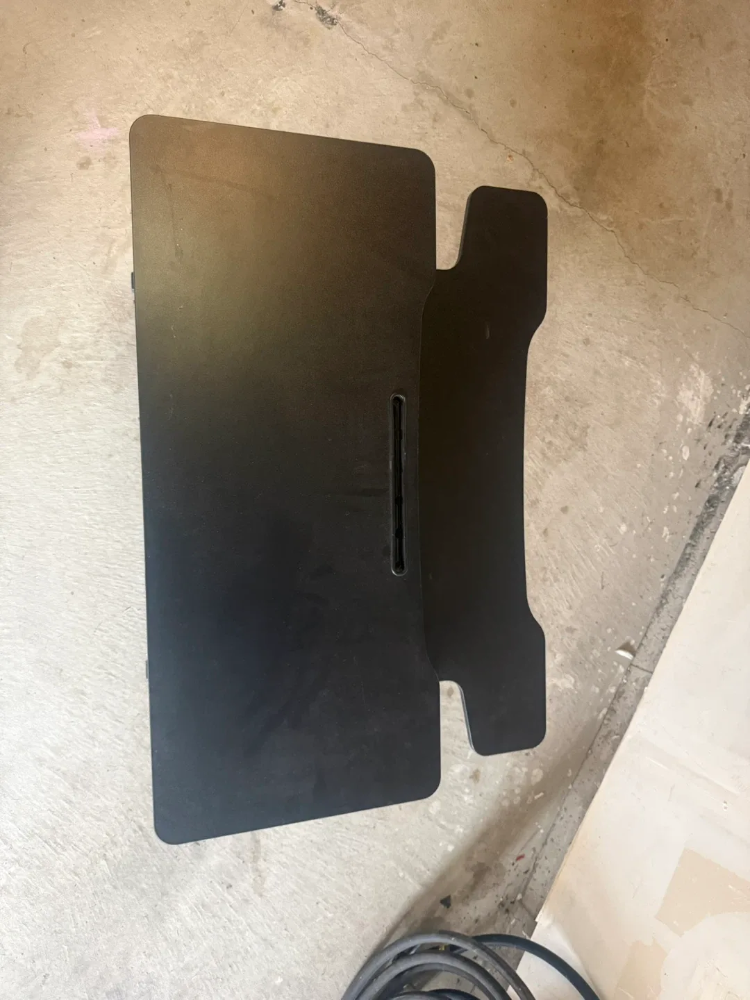 Black Adjustable Standing Desk Converter (Fitueyes) image indicator(9)