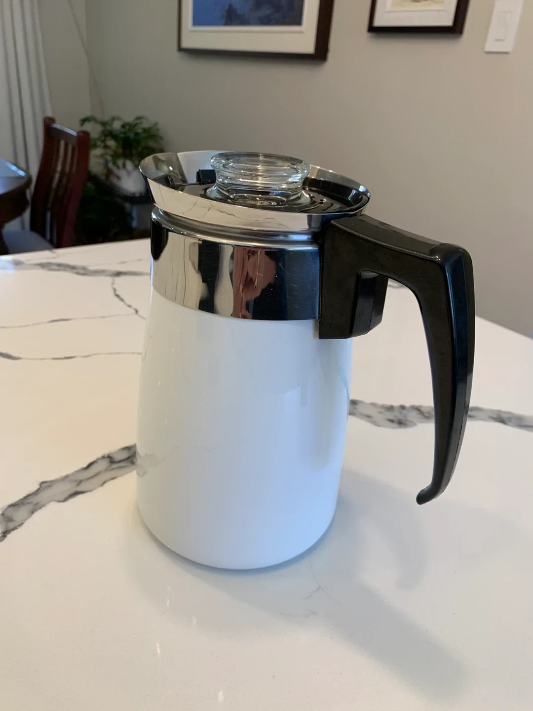 P-216-B Corning Ware French White 6 Cup Percolator image indicator(5)