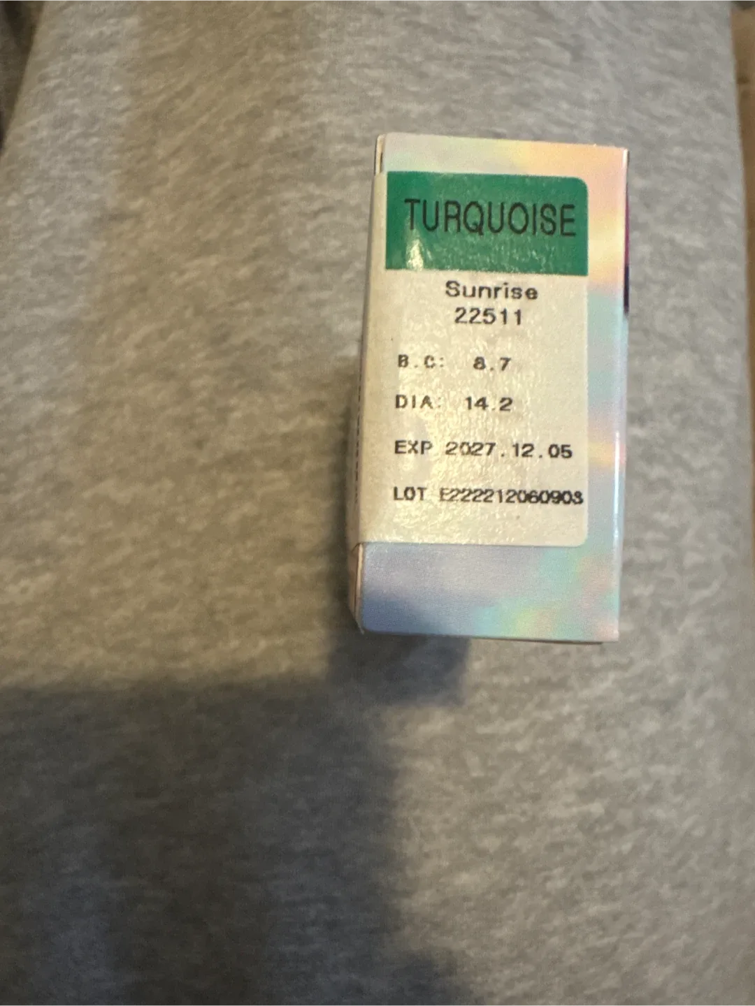 Primal Turquoise Coloured Contact Lenses image indicator(3)