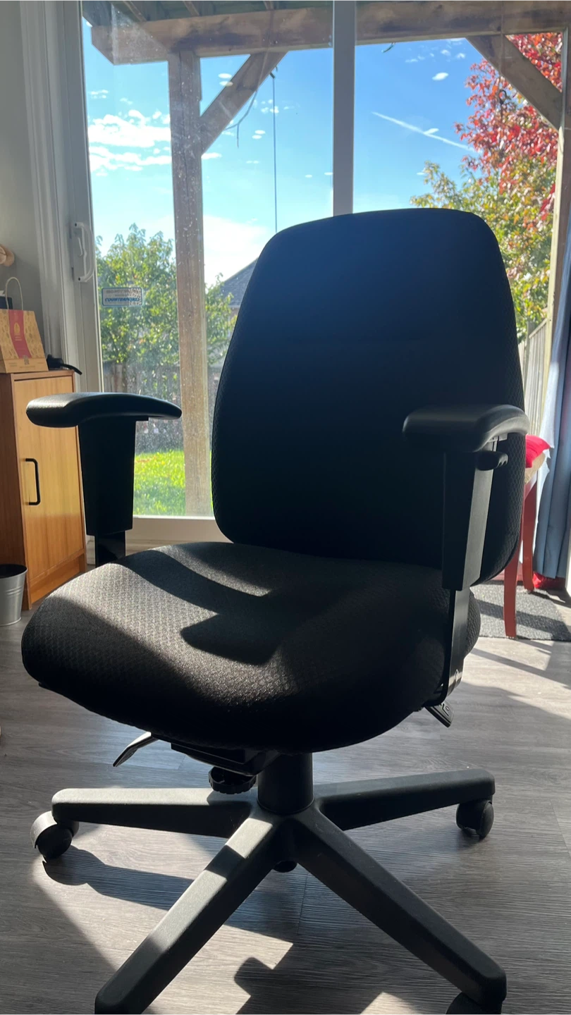 New - Black Office Chair from Staples