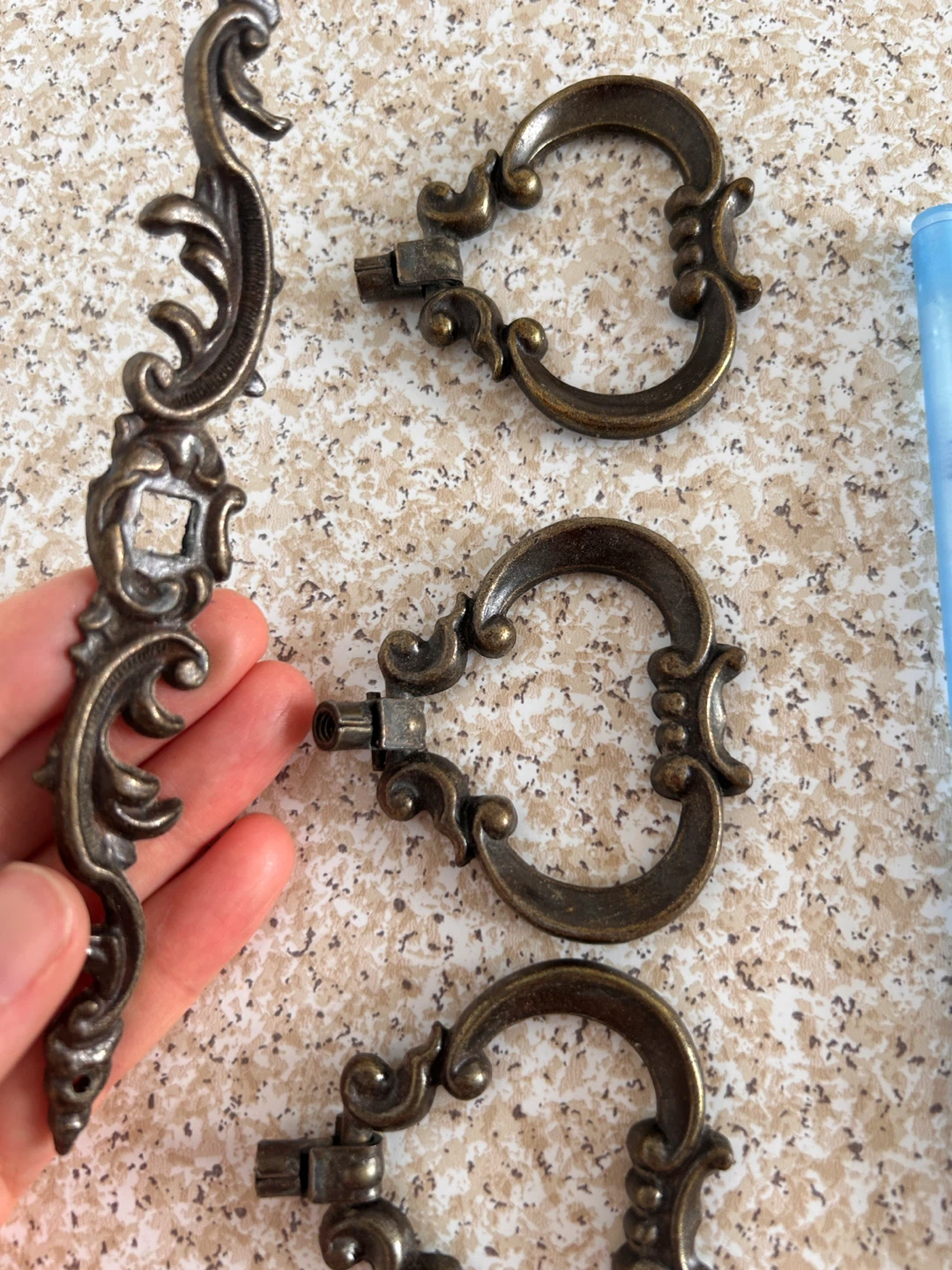 Vintage Bronze Drawer Pulls & Handles - photo 3