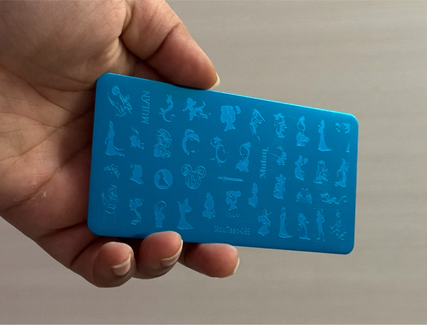 Mulan Disney Nail Stamping Plate - NEW