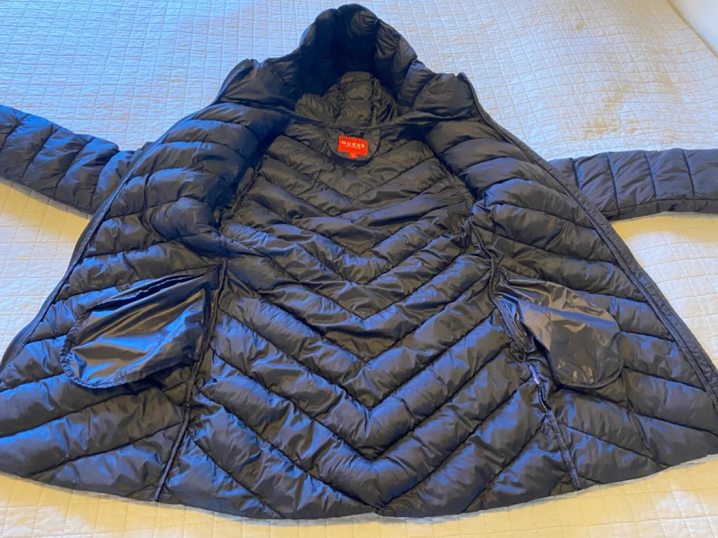 Guess Women’s Black Puffer Jacket image indicator(5)