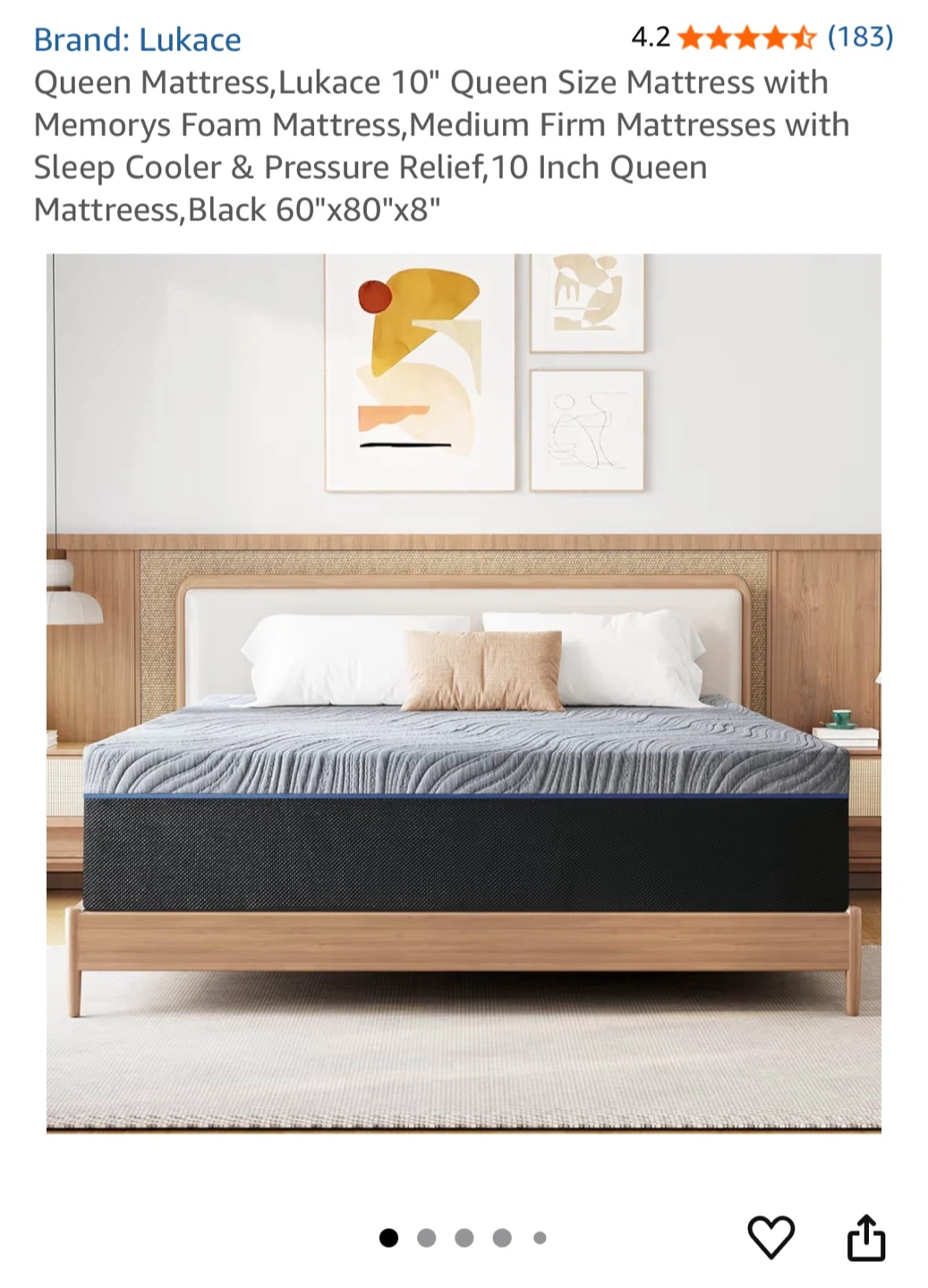 10" Queen Size Mattress