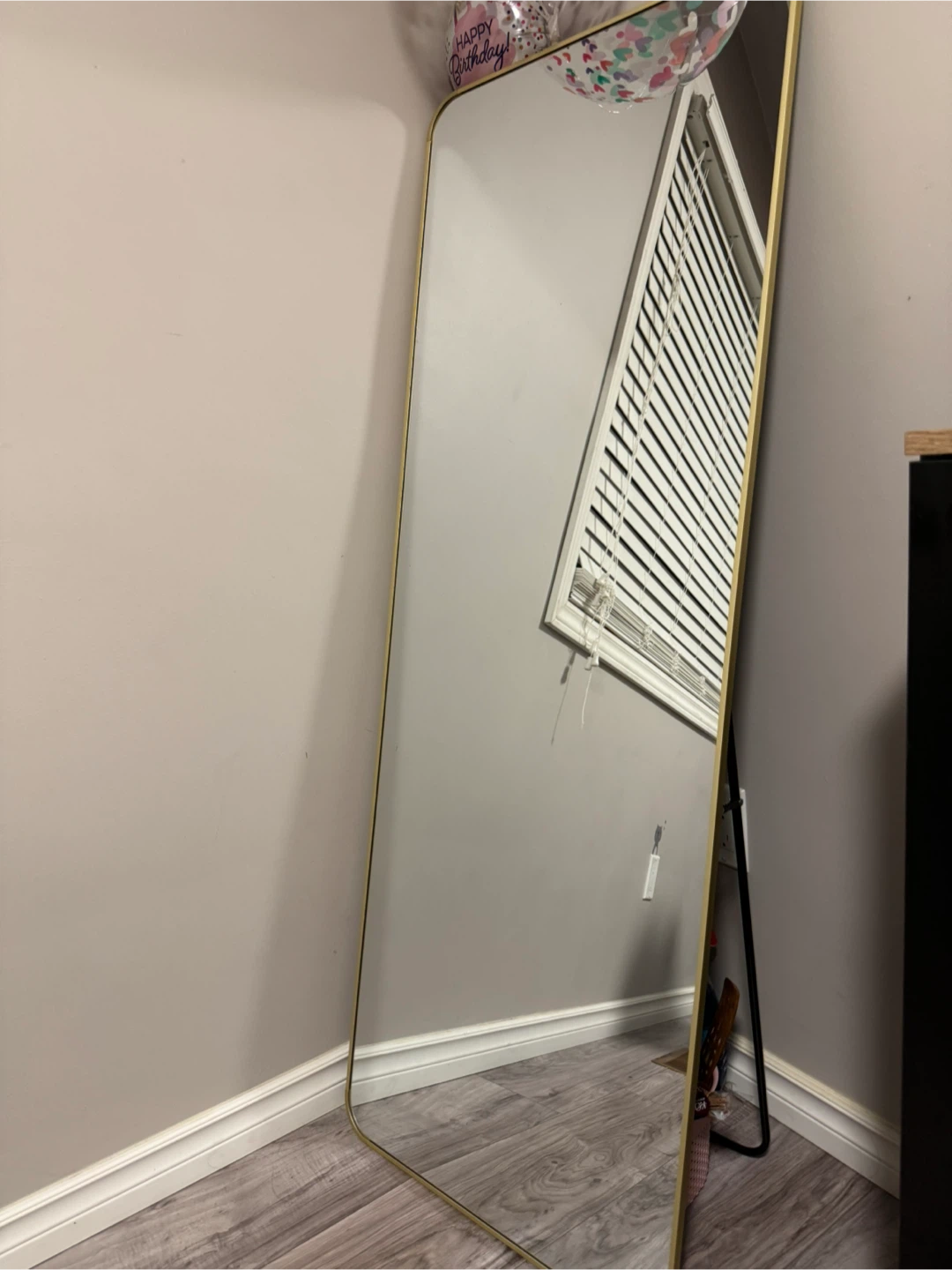 Beautypeak Full Length Gold Mirror 21x56 inch