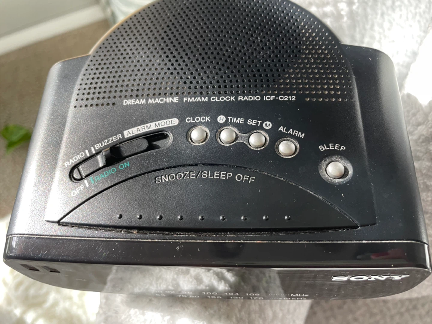 Sony Dream Machine ICF-C212 Clock Radio - photo 3