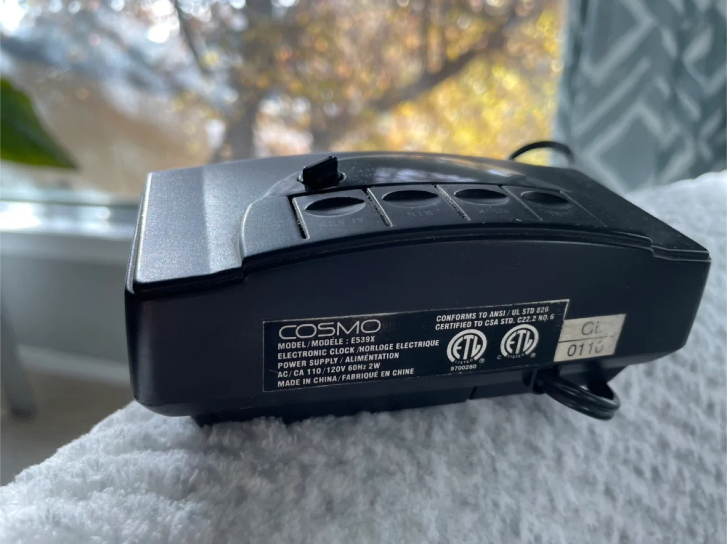 Cosmo E539X Electronic Clock image indicator(4)