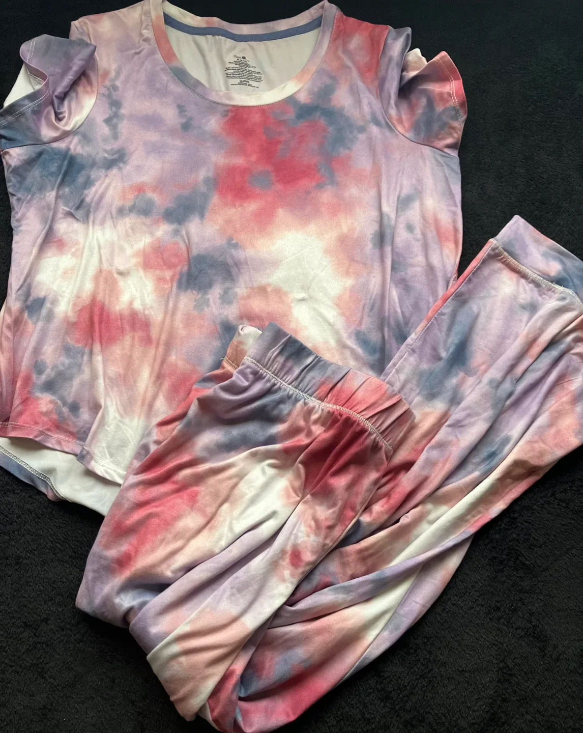 (Secret Treasures) Tie-Dye Pajama Set - Size Women Medium image indicator(2)