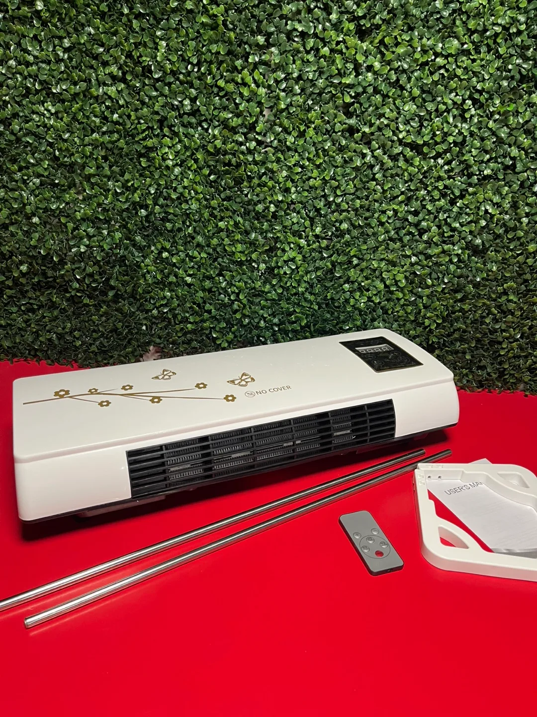 Wall Mounted Space Heater with Remote