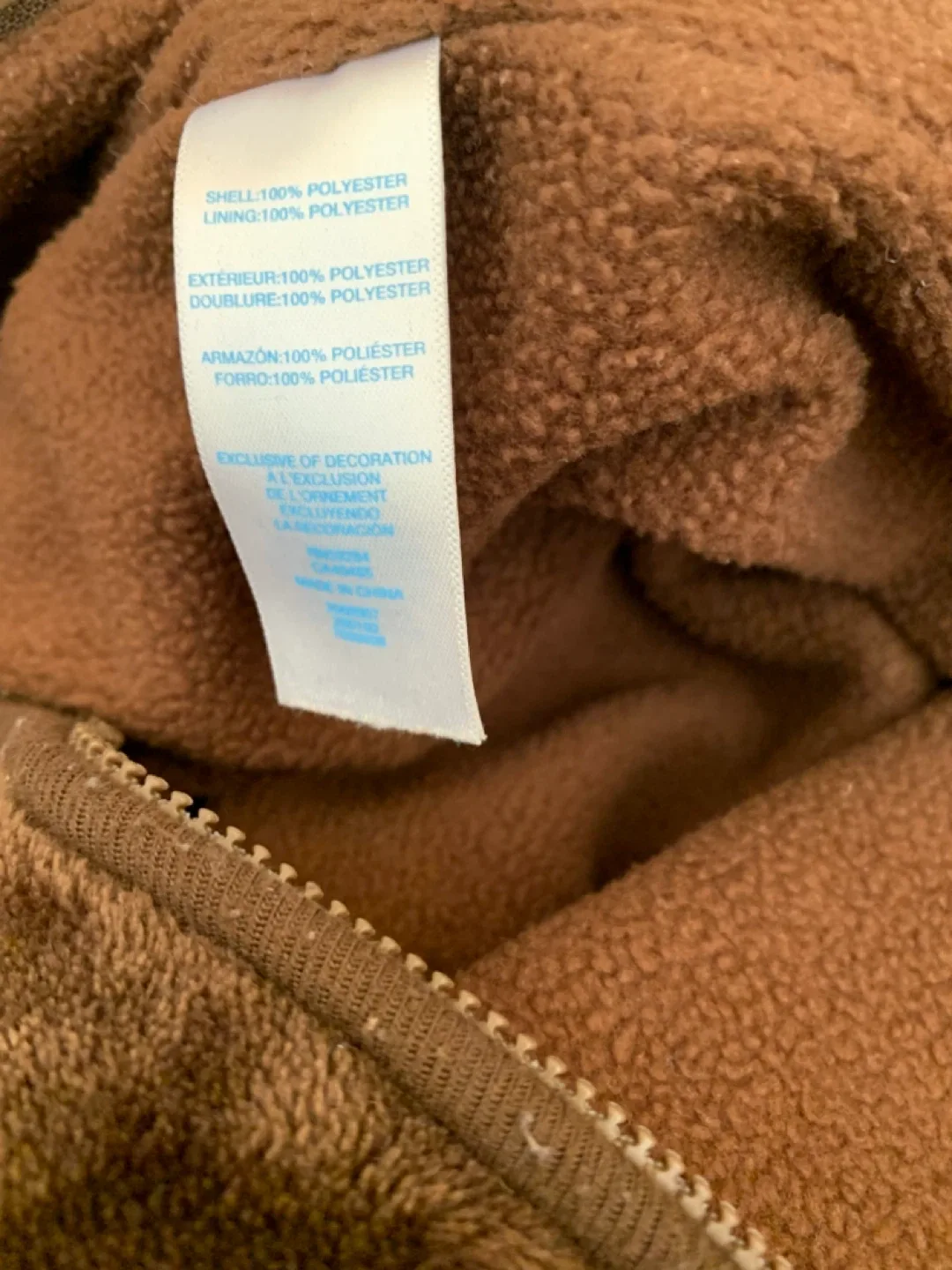 The Children's Place Brown Bear Football Onesie image indicator(4)