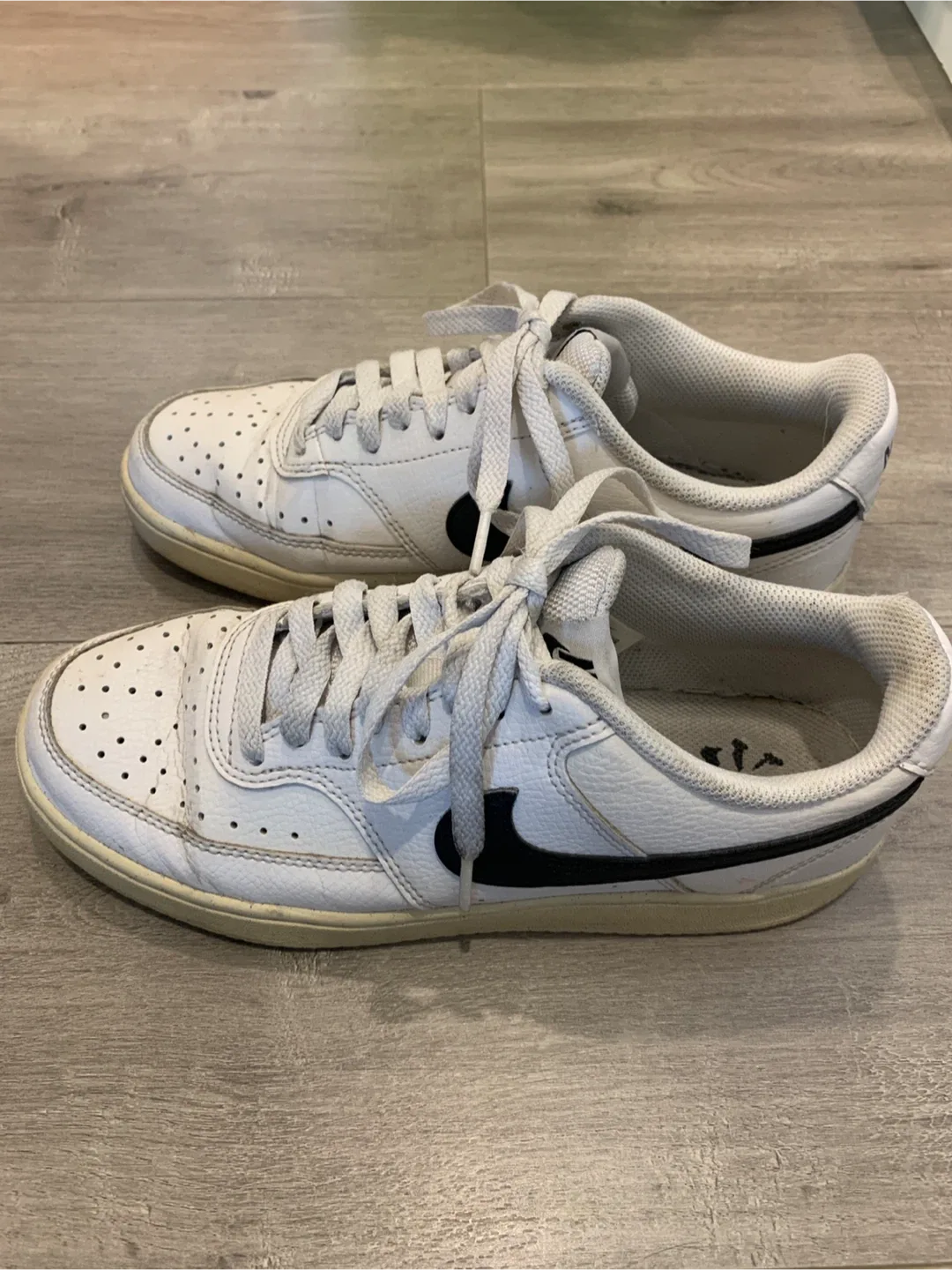 🥕Nike Court Vision Low Sneakers - White image indicator(4)