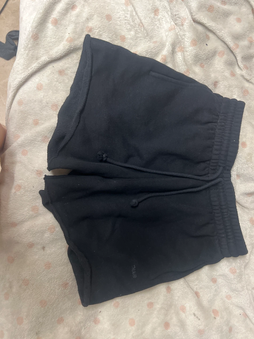TNA Sweatfleece Cozy Fleece Boyfriend Fit Shorts - S