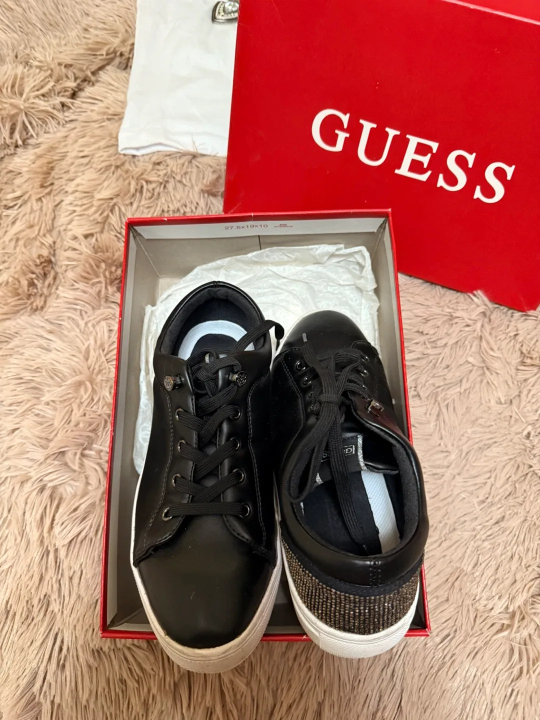 Guess Black Sneakers, Size 7 image indicator(2)