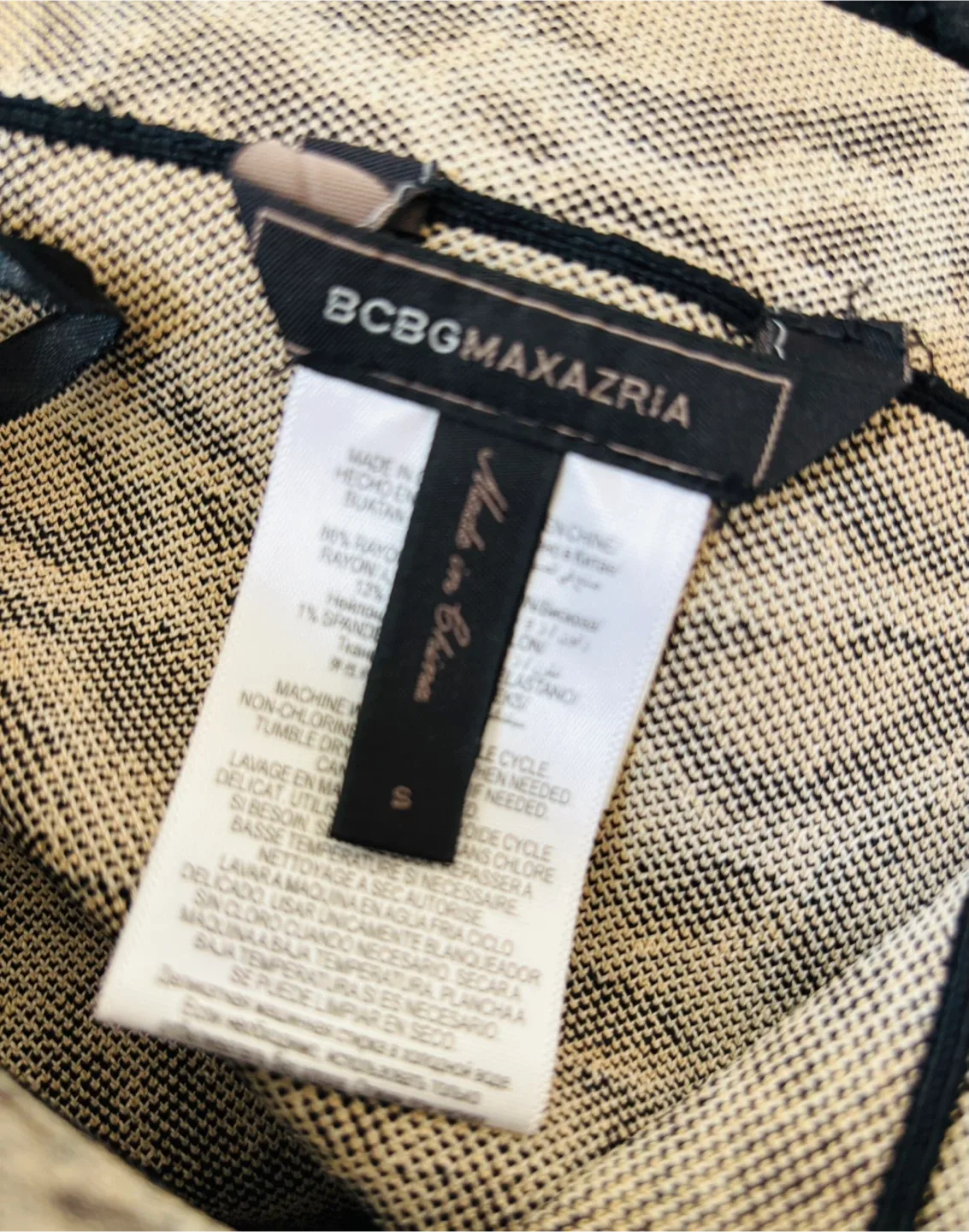 🥕BCBG Leopard Print Ruffle Hem Skirt,size small!🥰 image indicator(2)