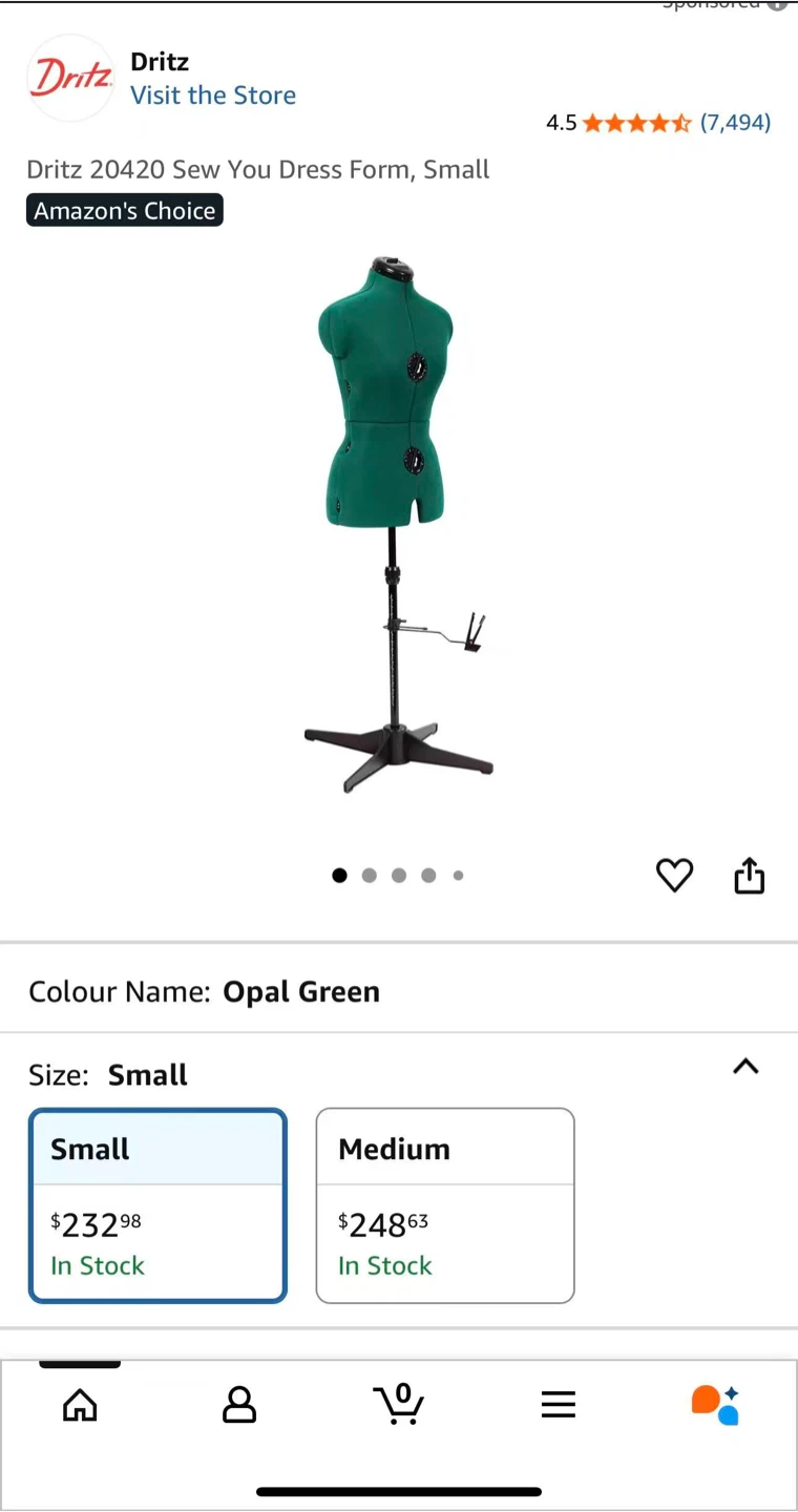 Dritz Dress Form