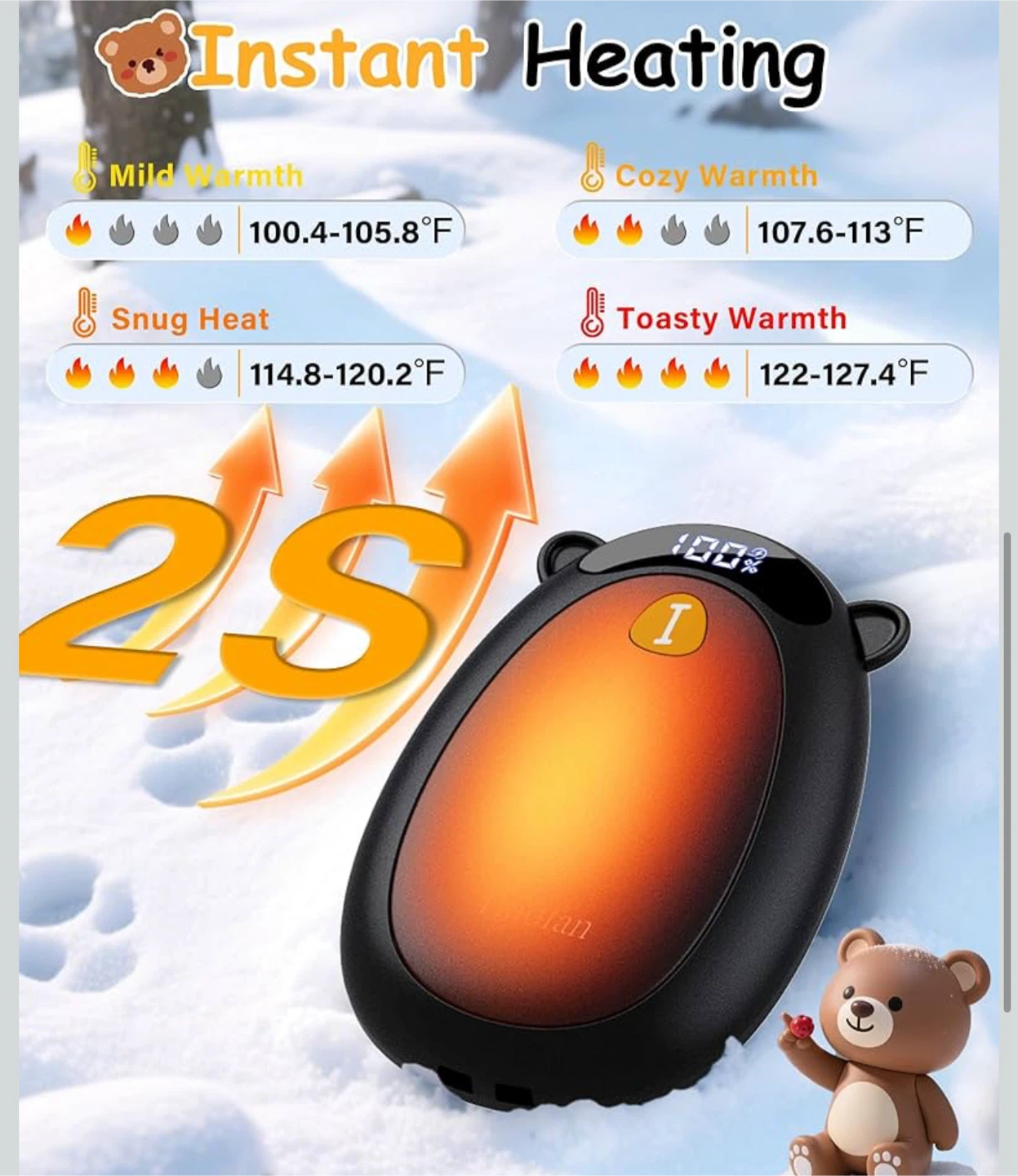 2-in-1 Magnetic Hand Warmers - photo 4