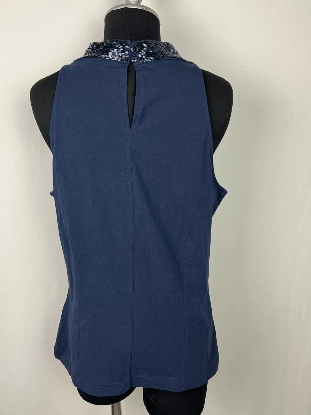 Mexx L Navy Blue Beaded Top - photo 3