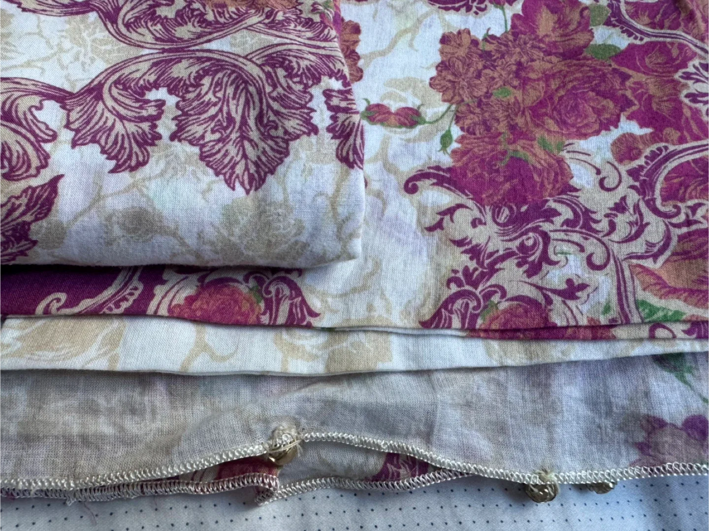 3pcs Bonanza Satrangi Floral Dress with beads Size 14 image indicator(3)