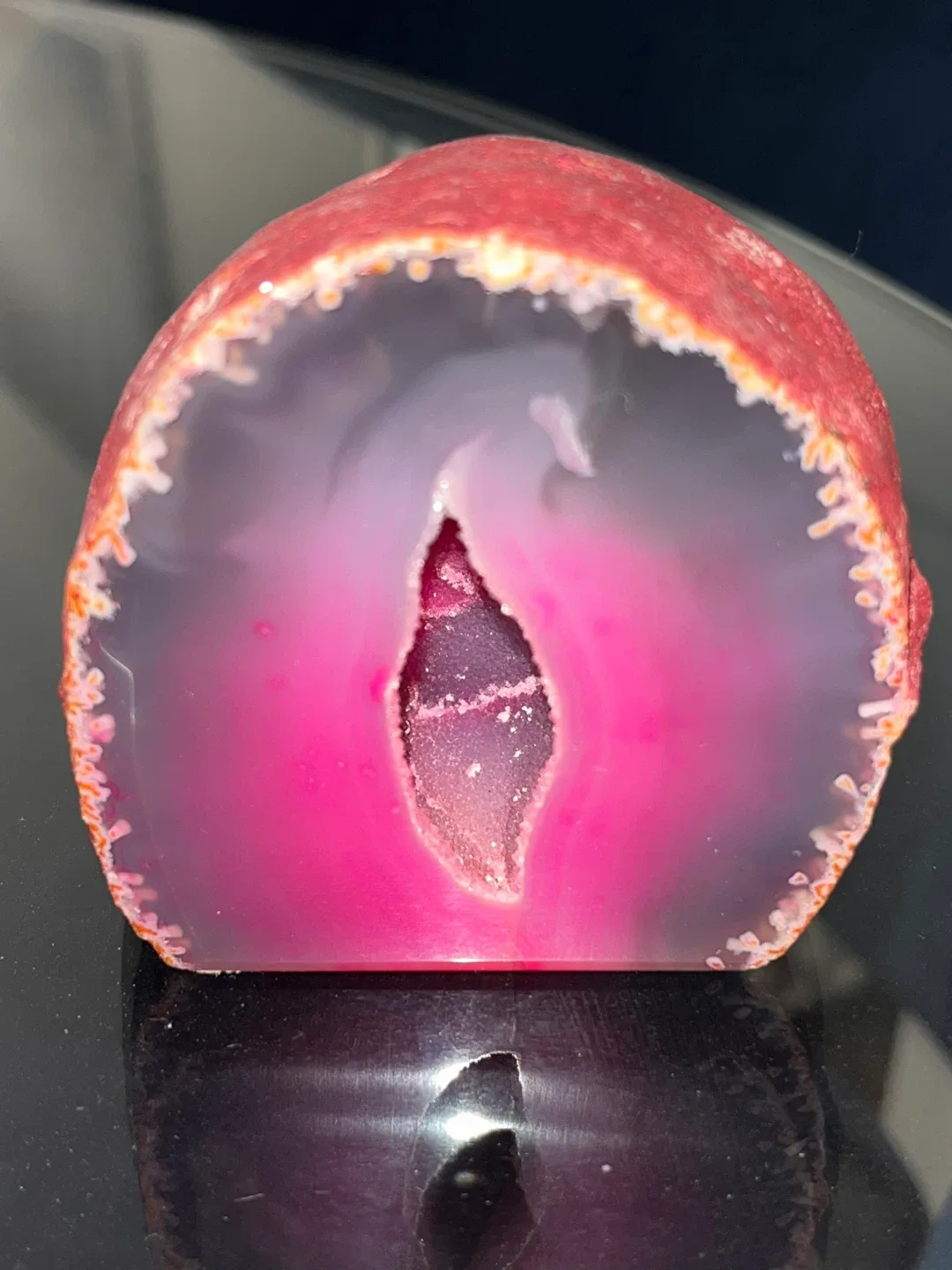 Pink Agate Geode thumbnail