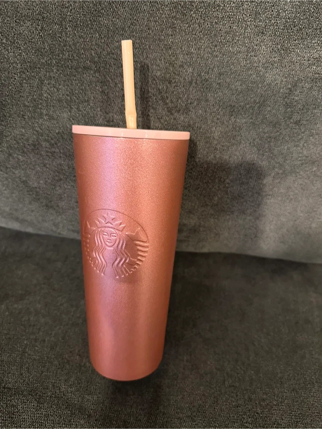 Starbucks Rose Gold Tumbler - 24oz